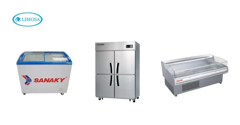 loại tủ đông limosa nhận sửa chữa