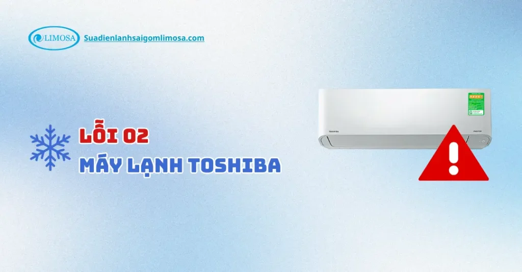 lỗi 02 máy lạnh toshiba