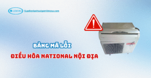 mã lỗi điều hòa National nội địa nhật