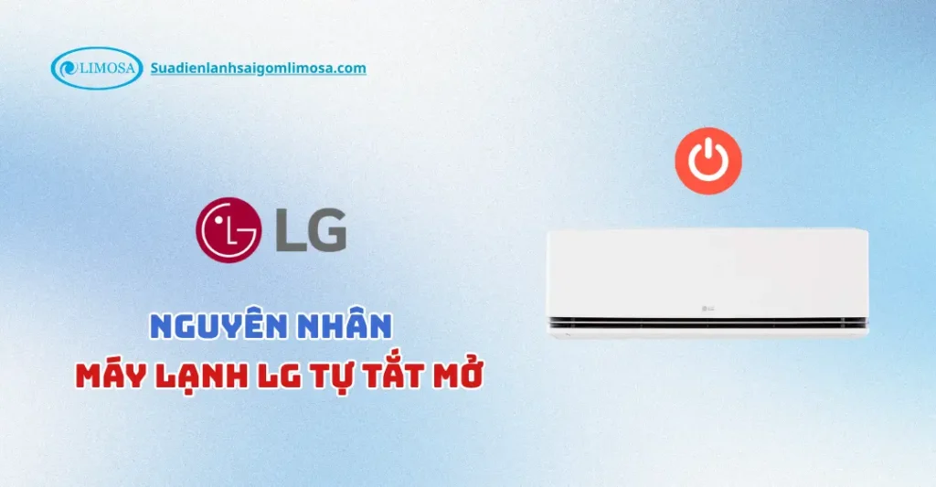 máy lạnh lg tự tắt mở