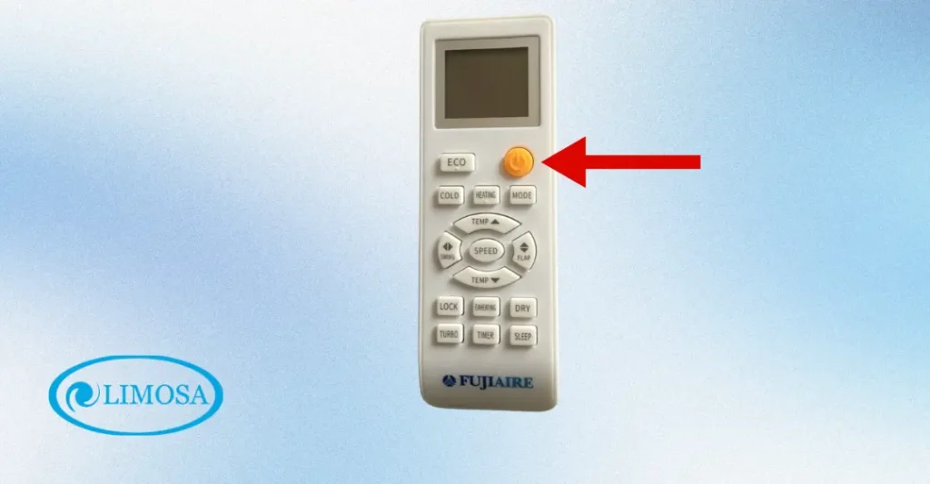 nút nguồn điều khiển điều hòa fujiaire