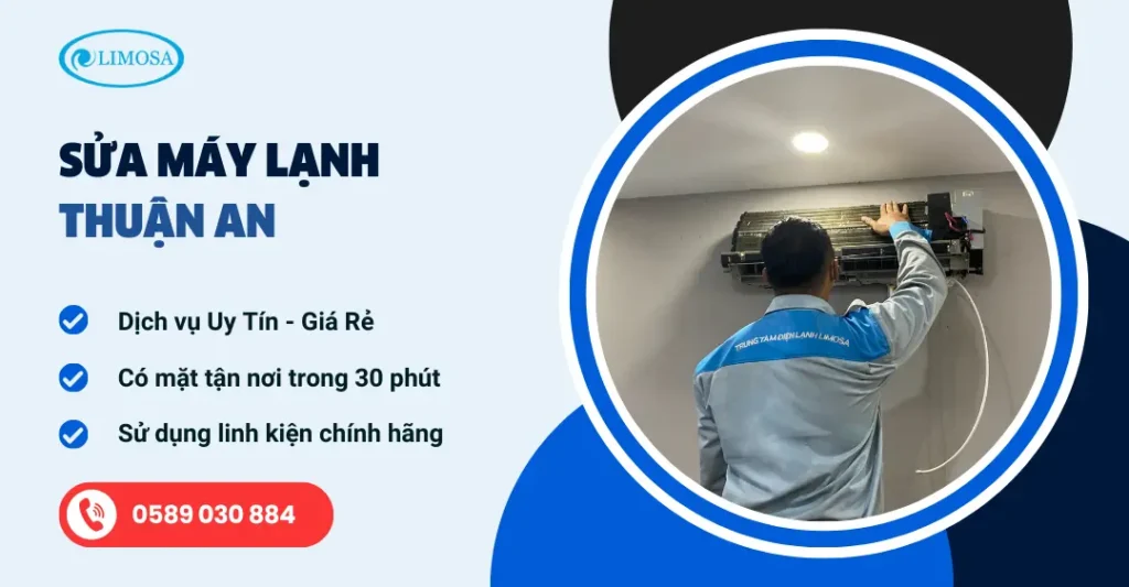 sửa máy lạnh thuận an
