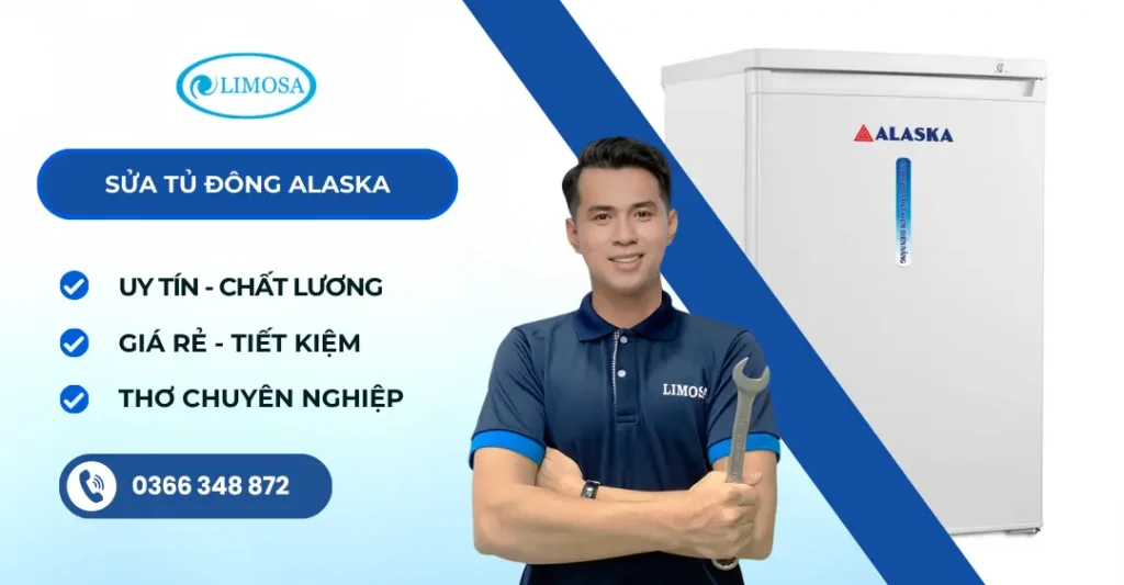 sửa tủ đông alaska