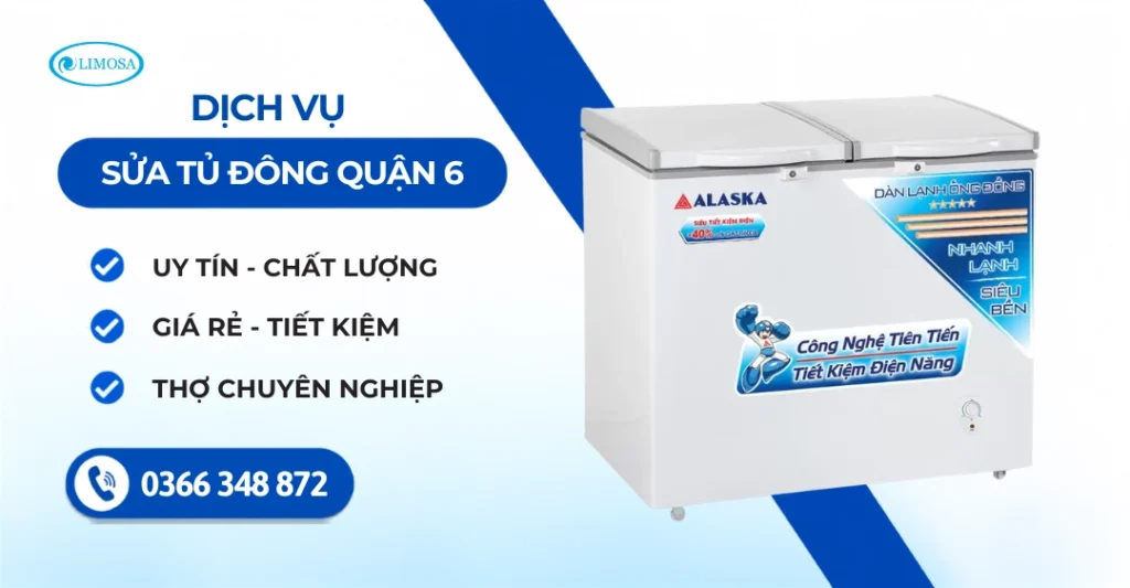Sửa Tủ Đông Quận 6 - Dịch Vụ Tại Nhà, Có Mặt Sau 30 Phút