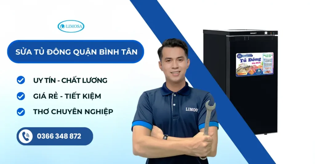 sửa tủ đông quận Bình Tân