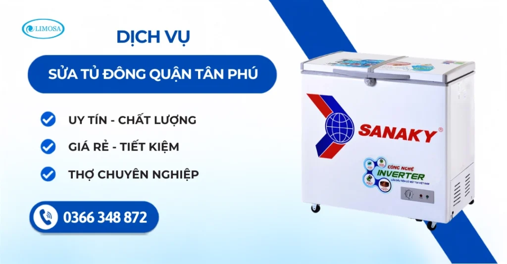 Sửa Tủ Đông Quận Tân Phú