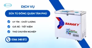 Sửa Tủ Đông Quận Tân Phú
