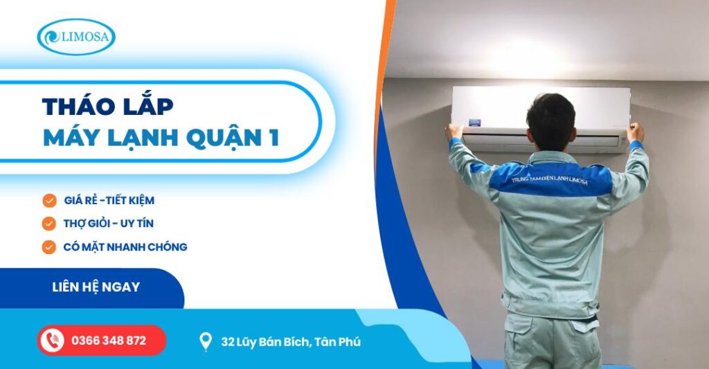 tháo lắp máy lạnh quận 1