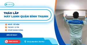 tháo lắp máy lạnh quận Bình Thạnh