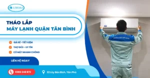 tháo lắp máy lạnh quận tân bình
