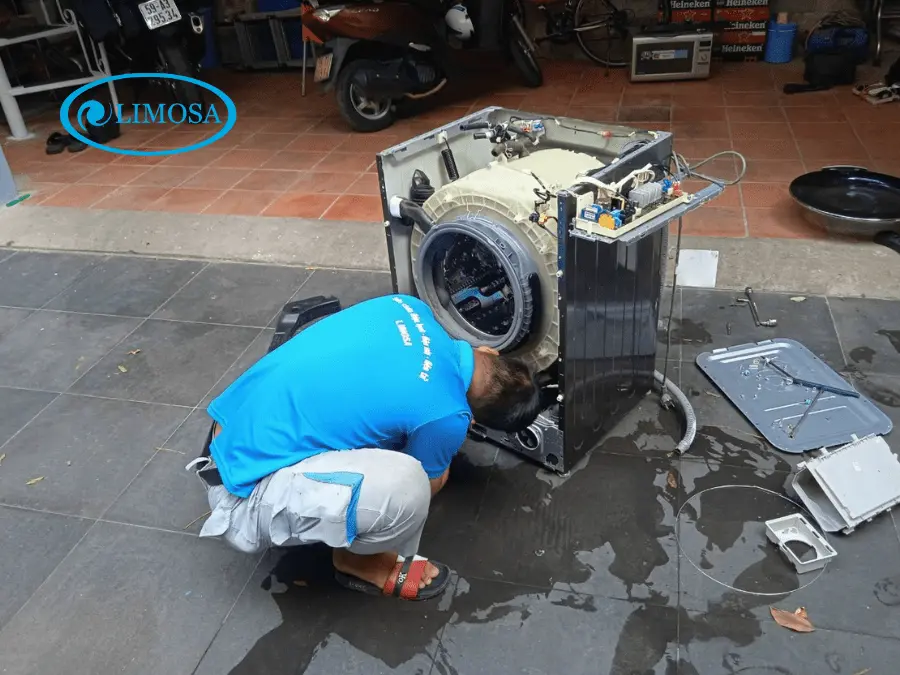 các lỗi máy sấy quần áo limosa tiếp nhận