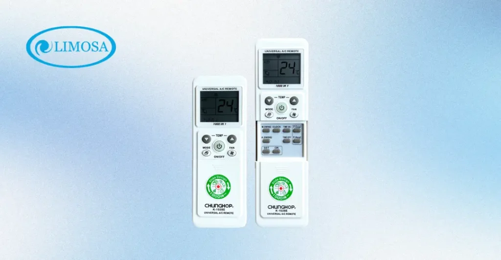 điều khiển điều hòa Chunghop K-1038E