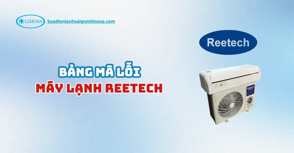 mã lỗi máy lạnh reetech