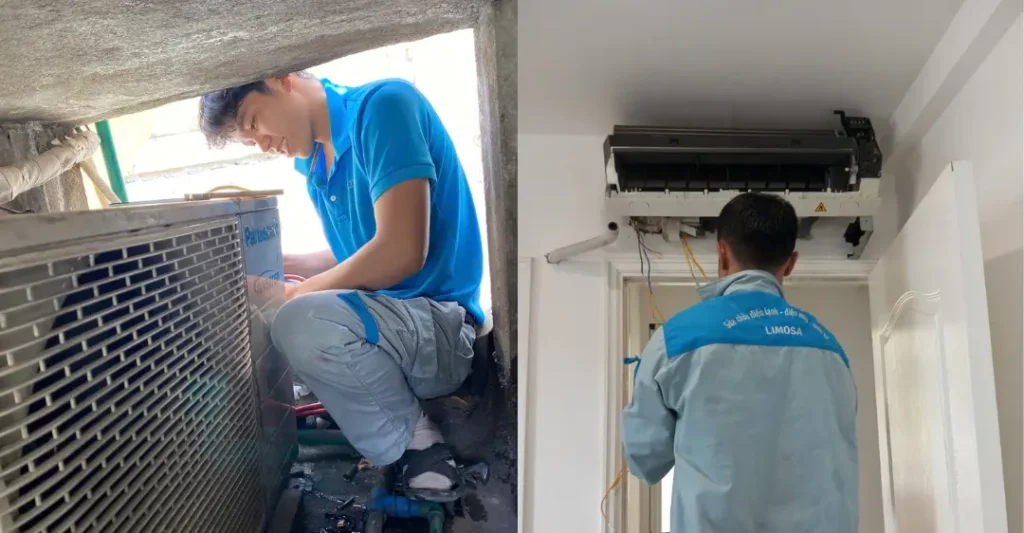 quy trình bảo trì máy lạnh limosa