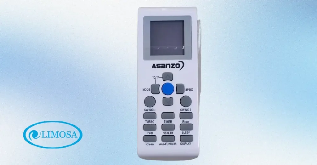 remote máy lạnh asanzo