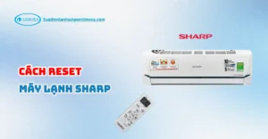 reset máy lạnh sharp