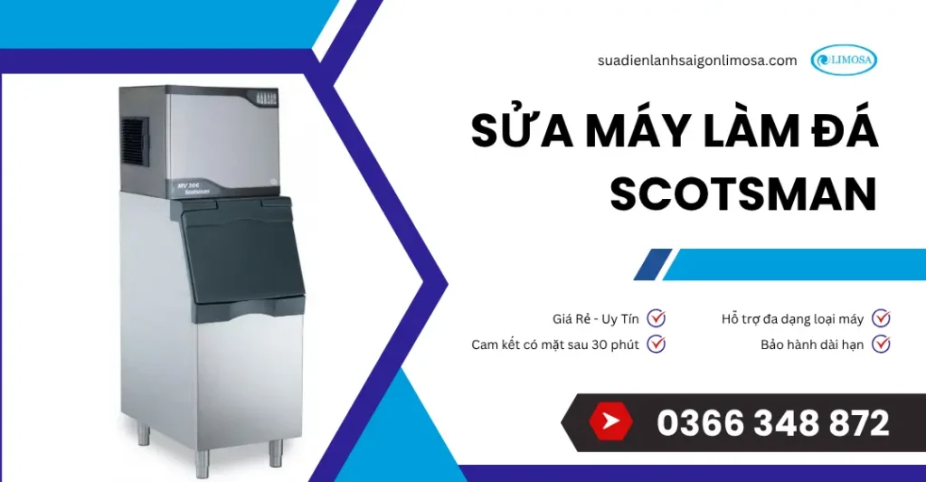 Sửa máy làm đá Scotsman