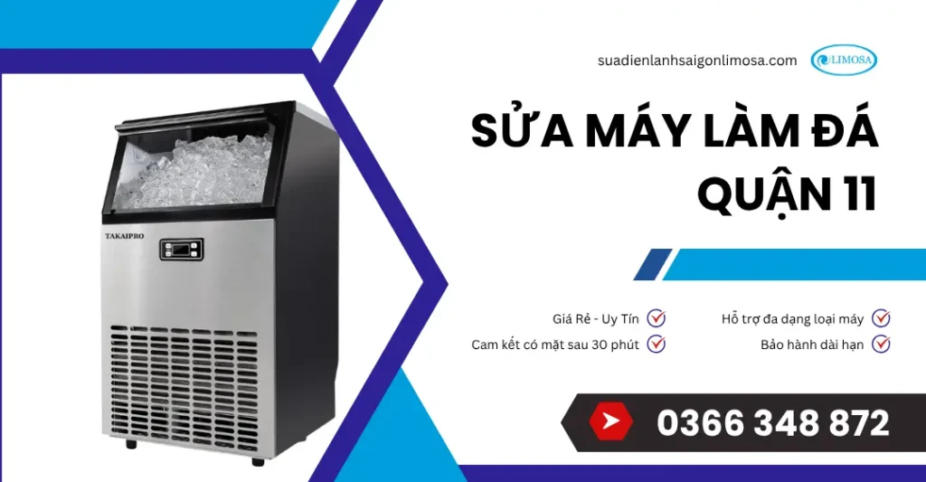 sửa máy làm đá quận 11