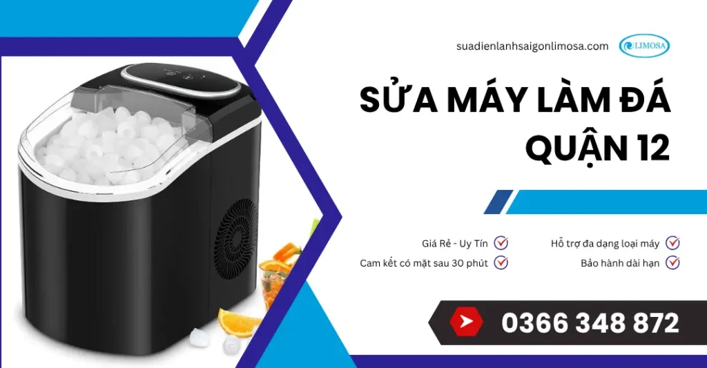 sửa máy làm đá quận 12