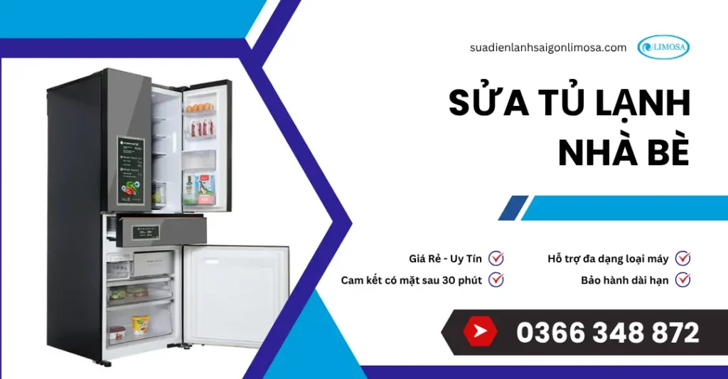 sửa tủ lạnh nhà bè
