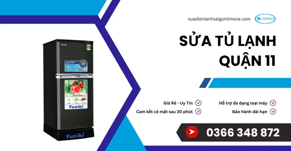 sửa tủ lạnh quận 11