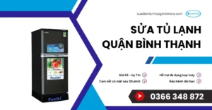 sửa tủ lạnh quận bình thạnh