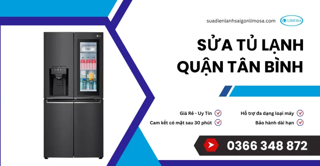 sửa tủ lạnh quận tân bình