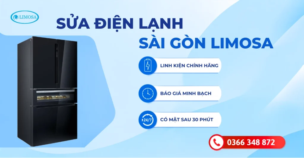 Ưu điểm khi sửa tủ lạnh tại Sửa Điện Lạnh Sài Gòn Limosa