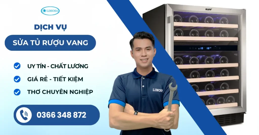 sửa tủ rượu vang