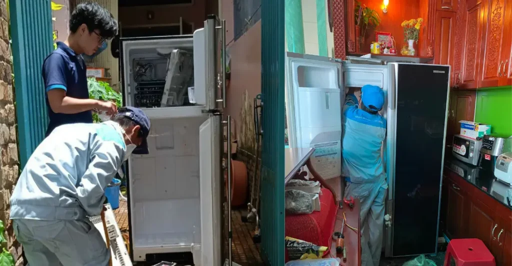 thợ sửa tủ lạnh tại nhà