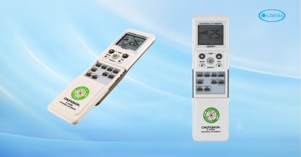 Tổng quan về remote máy lạnh Chunghop K-1038E