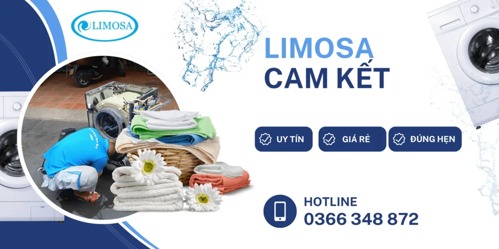 ưu điểm sửa máy sấy quần áo Limosa