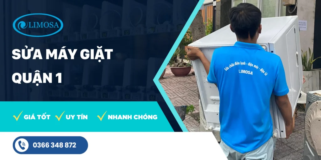 Sửa máy giặt Quận 1 tại nhà – Có thợ đến ngay sửa máy giặt quận 1
