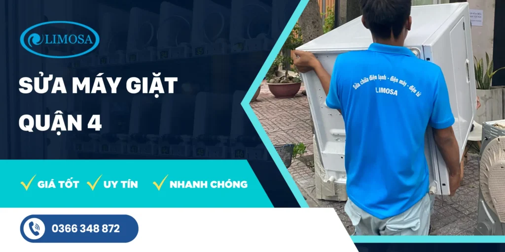 sửa máy giặt quận 4
