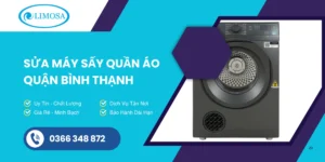 sửa máy sấy quần áo quận Bình Thạnh