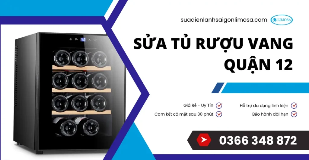 sửa tủ rượu vang quận 12