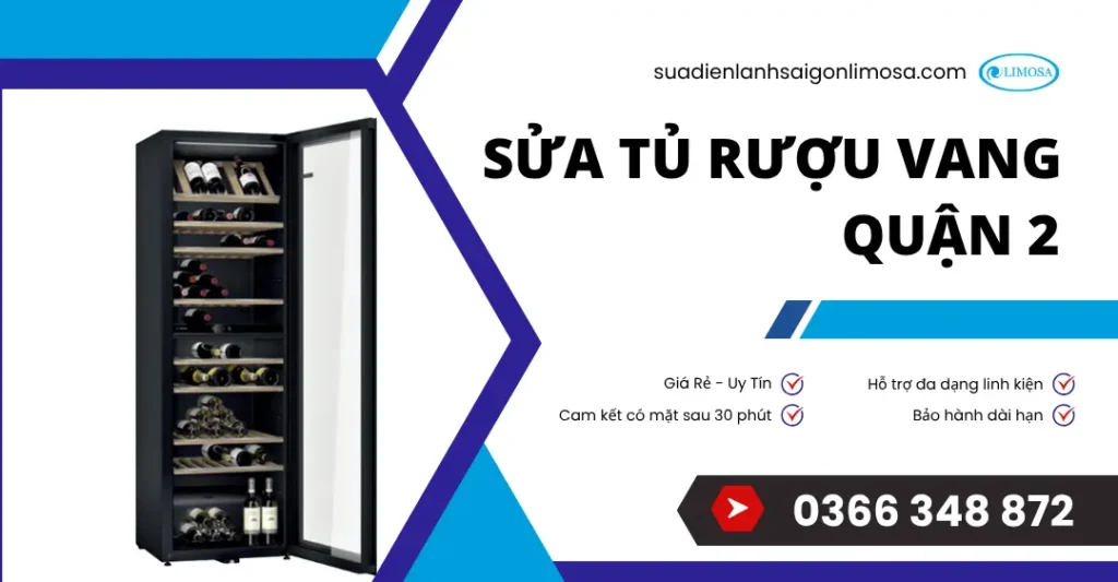 Dịch vụ sửa tủ rượu vang Quận 2 chuyên nghiệp, hỗ trợ nhanh sua-tu-ruou-vang-quan-2