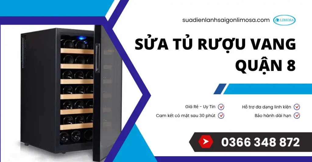 sửa tủ rượu vang quận 8