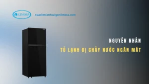 tủ lạnh bị chảy nước ở ngăn mát