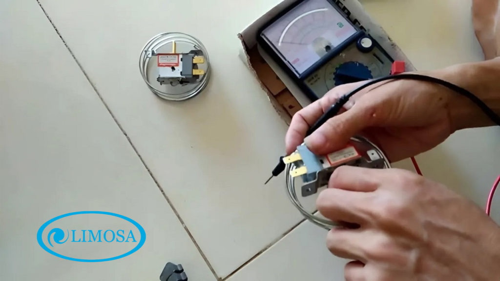 Đo thông mạch rơ le nhiệt bằng đồng hồ vạn năng