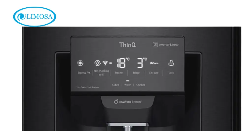bảng điều khiển tủ lạnh LG