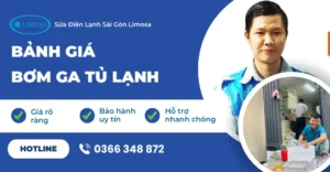 bảng giá bơm ga tủ lạnh