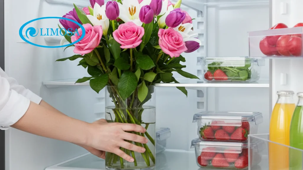 bảo quản hoa tươi trong tủ lạnh