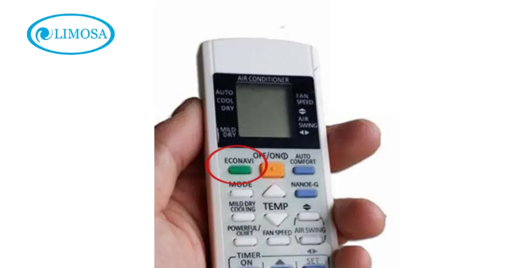 bật chế độ Econavi trên điều hòa Panasonic