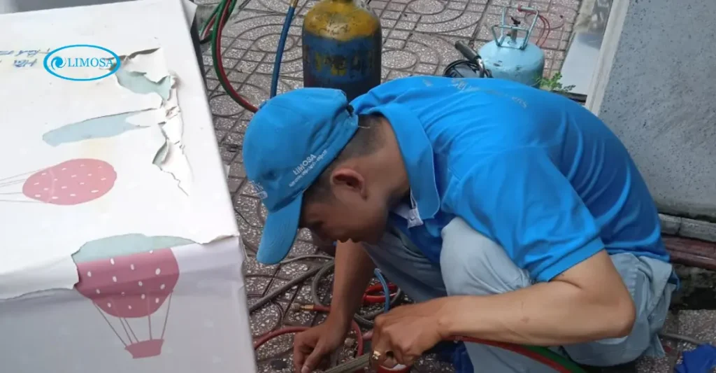 bơm ga tủ lạnh tại Limosa