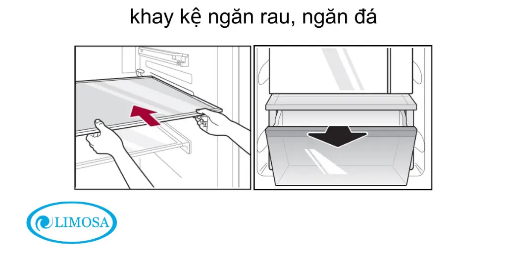 cách vệ sinh tủ lạnh LG