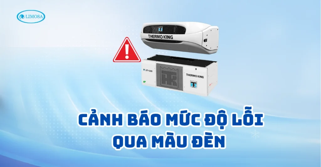 Cách nhận biết mức độ nghiêm trọng qua màu đèn báo