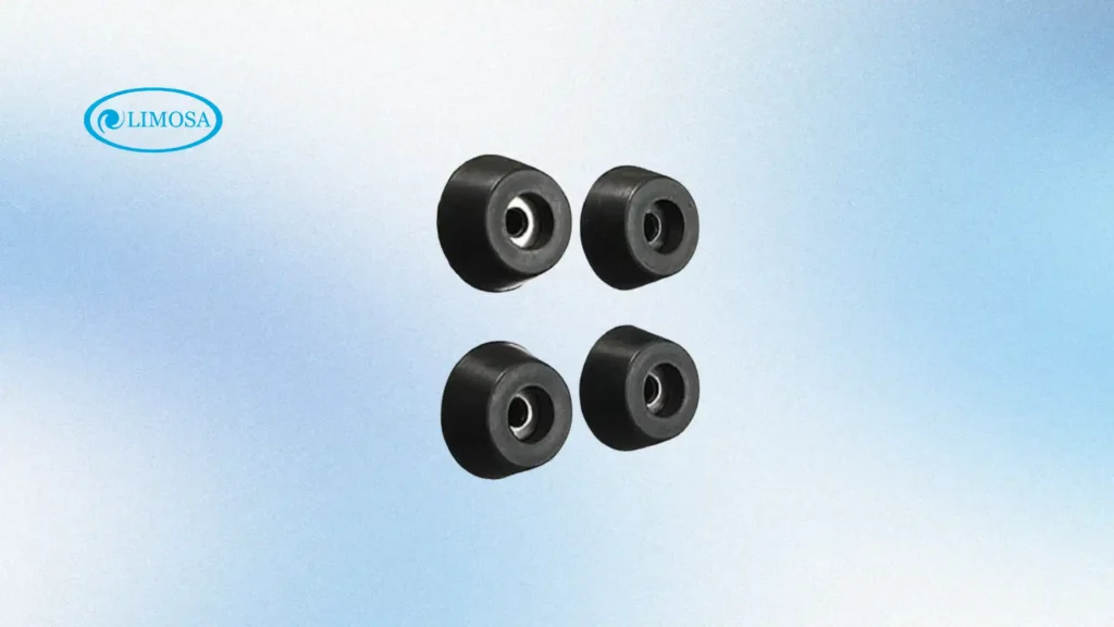 đệm cao su chân đế máy nén