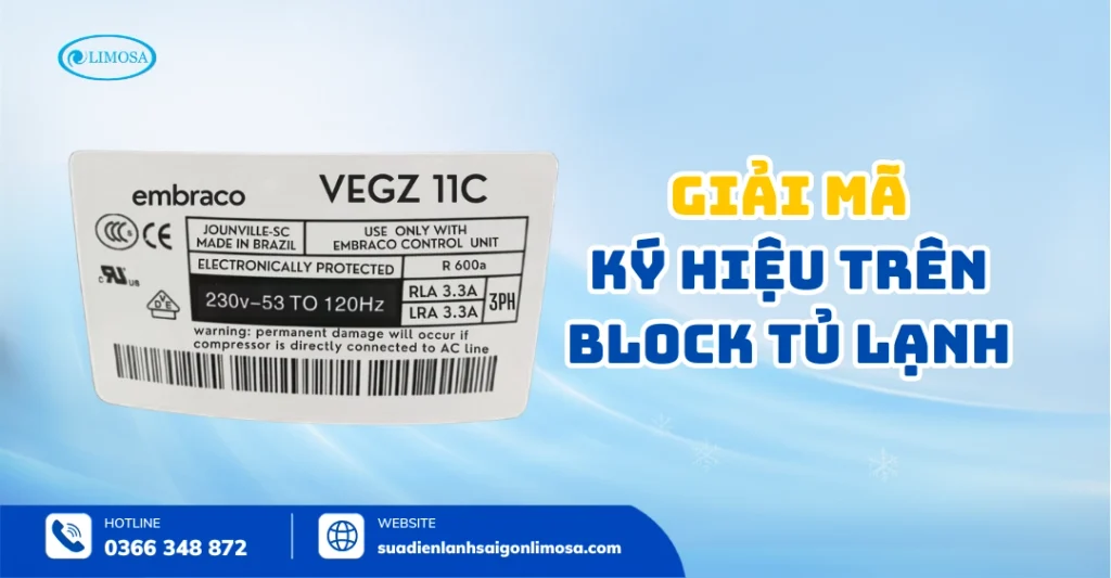 Cách Đọc Ký Hiệu Trên Block Tủ Lạnh
