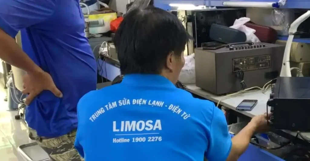 quy trình sửa quạt cắt gió